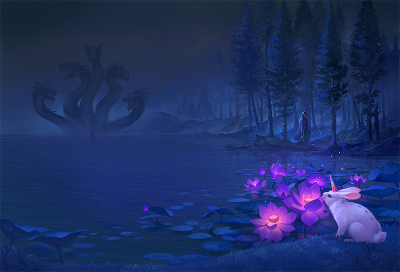 picture of the book lotus lake full